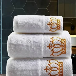 Aqua Essence Badezimmer-Luxurious Plush Bath Towel Set - Premium Towels for Spa and Home