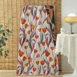 The Blanket Nook Bettzeug-Luxuriöse Badetücher aus Baumwolle – schnelltrocknende, weiche und saugfähige Handtücher