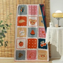 The Blanket Nook Bettzeug-Luxuriöse Badetücher aus Baumwolle – schnelltrocknende, weiche und saugfähige Handtücher