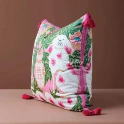 Guvinci Gallery Bettzeug-Luxuriöse Kissenbezüge aus Samt – moderner Designer-Stil