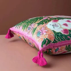 Guvinci Gallery Bettzeug-Luxuriöse Kissenbezüge aus Samt – moderner Designer-Stil