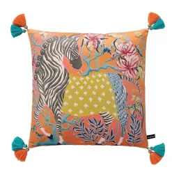 Guvinci Gallery Bettzeug-Luxuriöse Kissenbezüge aus Samt – moderner Designer-Stil