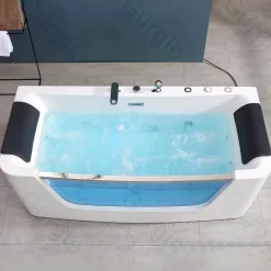 The Blissful Bath Badezimmer-Luxuriöse Spa-Badewanne – Entspannungserlebnis mit Wasserfall