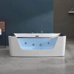 The Blissful Bath Badezimmer-Luxuriöse Spa-Badewanne – Entspannungserlebnis mit Wasserfall