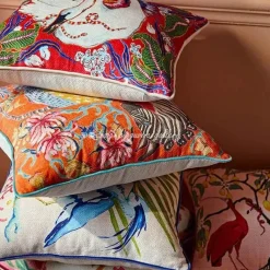 Guvinci Gallery Bettzeug-Luxuriöse Staffordshire-Hundekissenbezüge – Mystisches Tierdruck-Dekor