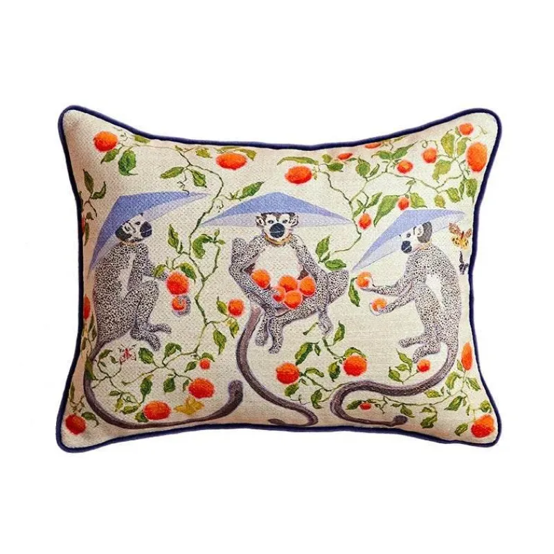 Guvinci Gallery Bettzeug-Luxuriöse Staffordshire-Hundekissenbezüge – Mystisches Tierdruck-Dekor