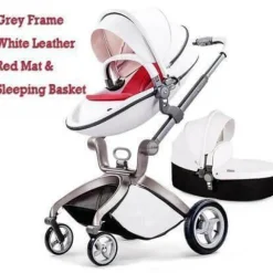 Kinder The Decor Haven Kinderwagen & Zubehör-Luxuriöser 3-in-1-Kinderwagen - Europäischer Hochlandschafts-Modekinderwagen