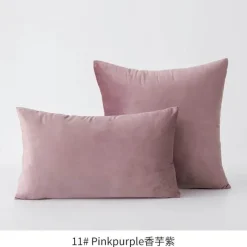 Medicci Home Bettzeug-Luxuriöser Kissenbezug aus Samt – weicher Euro-Kissenbezug in mehreren Farben und Größen