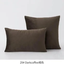 Medicci Home Bettzeug-Luxuriöser Kissenbezug aus Samt – weicher Euro-Kissenbezug in mehreren Farben und Größen