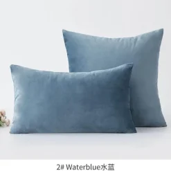 Medicci Home Bettzeug-Luxuriöser Kissenbezug aus Samt – weicher Euro-Kissenbezug in mehreren Farben und Größen