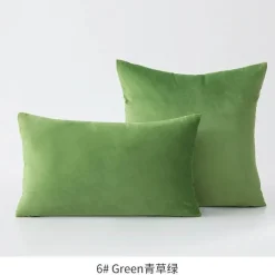 Medicci Home Bettzeug-Luxuriöser Kissenbezug aus Samt – weicher Euro-Kissenbezug in mehreren Farben und Größen