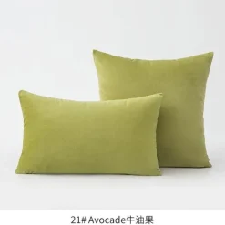 Medicci Home Bettzeug-Luxuriöser Kissenbezug aus Samt – weicher Euro-Kissenbezug in mehreren Farben und Größen