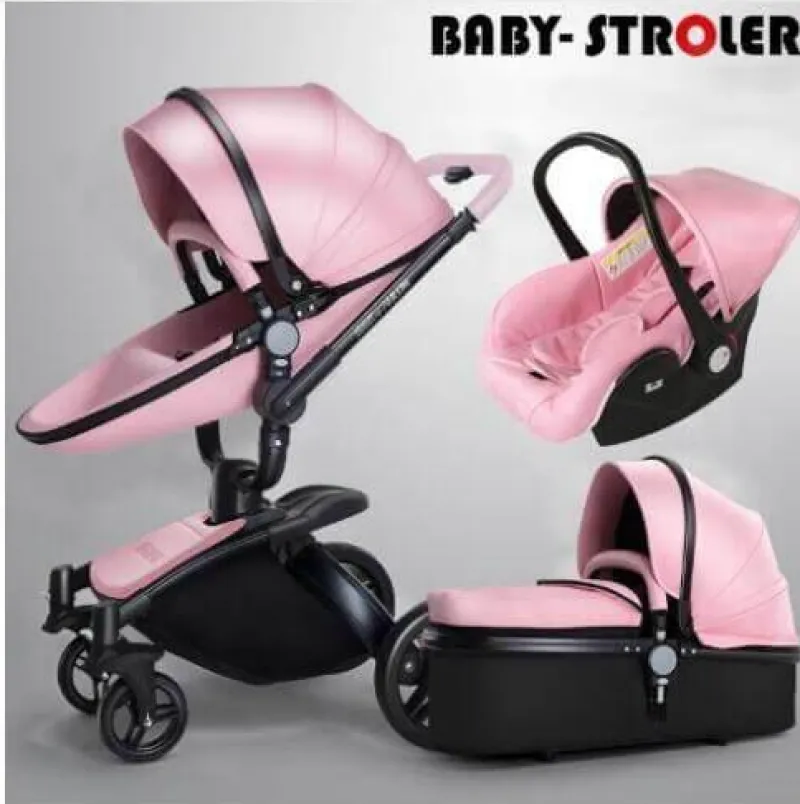 Kinder The Decor Haven Kinderwagen & Zubehör-Luxuriöses europäisches Kinderwagenset – 3-teilige Optionen