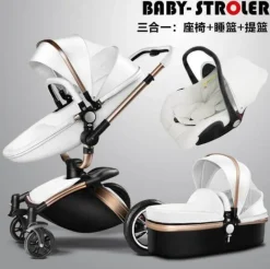 Kinder The Decor Haven Kinderwagen & Zubehör-Luxuriöses europäisches Kinderwagenset – 3-teilige Optionen