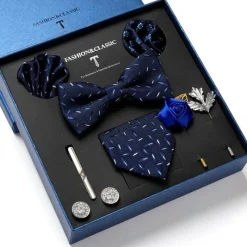 PureGlow Männerpflege|Körperpflege-Luxuriöses Herrenkrawatten-Geschenkset – Elegante Accessoires für Ihn