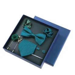 Herren Heritage Threads Herrenbekleidung-Luxuriöses Krawatten-Geschenkset für Herren – Belmont Collection