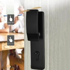 Comfort u0026 Style Gadgets Für Zuhause-Luxuriöses, modernes Türgriffschloss mit offenem Griff