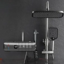 The Blissful Bath Badezimmer-Luxuriöses Regenduschsystem – Digitales Spa-Duschset
