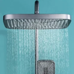 The Blissful Bath Badezimmer-Luxuriöses Regenduschsystem – Digitales Spa-Duschset