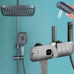 The Blissful Bath Badezimmer-Luxuriöses Regenduschsystem – Digitales Spa-Duschset