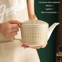 Feast u0026 Flair Küche & Esszimmer-Luxuriöses Teeservice aus Bone China – Hochwertiges Teeservice aus königlichem Porzellan