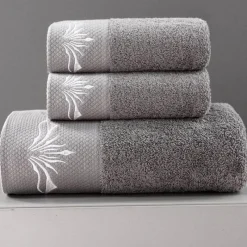 Aqua Essence Badezimmer-Luxury Bath Towel Set - Majestic Home Towels