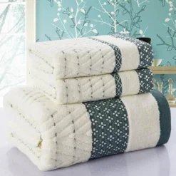 Aqua Essence Badezimmer-Luxury Bath Towel Set - Montparnasse Spa Towels