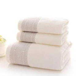 Aqua Essence Badezimmer-Luxury Bath Towel Set - Soft Absorbent Home Towels