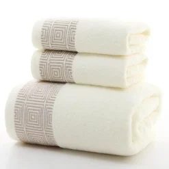 Aqua Essence Badezimmer-Luxury Bath Towel Set - Soft Absorbent Towels