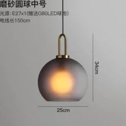 Comfort u0026 Style Beleuchtung-Luxury Glass Ball Chandelier - Modern American Design