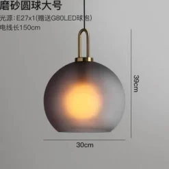 Comfort u0026 Style Beleuchtung-Luxury Glass Ball Chandelier - Modern American Design