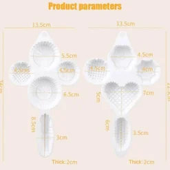 Tom Küche & Esszimmer-Mmoul-Keksform zum Selbstbcken und Dekorieren – perfekt für trditionelle Leckereien us dem Nhen Osten