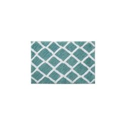 Tom Wohndeko-Madivelle Reversible High Pile Bath Rug – Modern Tufted Microfiber
