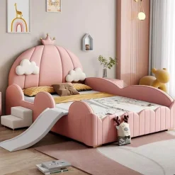 Kinder Cozy Living Kinderzimmermöbel|Möbel-Magic Pumpkin Kinderbett - Nordische Kindermöbel