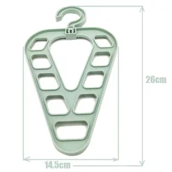 Comfort u0026 Style Gadgets Für Zuhause-Magisches Kleiderbügel-Set – 3-teiliger Schrank-Organizer mit 9 Löchern