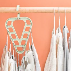 Comfort u0026 Style Gadgets Für Zuhause-Magisches Kleiderbügel-Set – 3-teiliger Schrank-Organizer mit 9 Löchern
