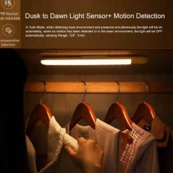 Comfort u0026 Style Beleuchtung-Magnetic LED Motion Sensor Strip Lights - Removable Night Lighting