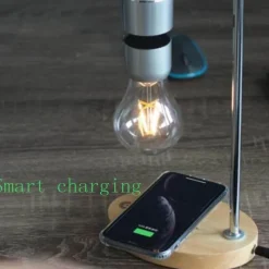 Comfort u0026 Style Beleuchtung-Magnetic Levitating Desk Lamp - Wireless Floating Bulb Light