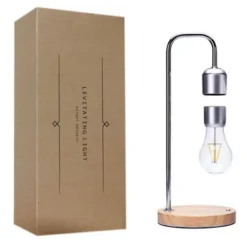 Comfort u0026 Style Beleuchtung-Magnetic Levitating Desk Lamp - Wireless Floating Bulb Light