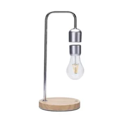 Comfort u0026 Style Beleuchtung-Magnetic Levitating Desk Lamp - Wireless Floating Bulb Light