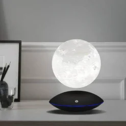 Comfort u0026 Style Beleuchtung-Magnetic Levitating Moon Lamp - 360 Rotating Night Light