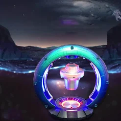 Comfort u0026 Style Beleuchtung-Magnetisch schwebende Lautsprecherlampe – Schwebendes Bluetooth-Nachtlicht