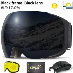 Gear Up u0026 Go Outdoor-Gadgets|Outdoor-Artikel-Magnetische Antibeschlag-Skibrille – UV-Schutz für Wintersport