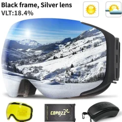 Gear Up u0026 Go Outdoor-Gadgets|Outdoor-Artikel-Magnetische Antibeschlag-Skibrille – UV-Schutz für Wintersport
