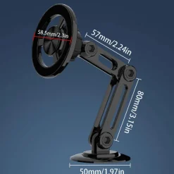 Wild u0026 Free Gear Autozubehör|Automobilindustrie-Magnetische Autotelefonhalterung - Armaturenbretthalterung aus Metall