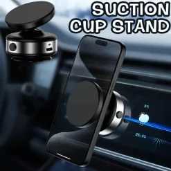 Wild u0026 Free Gear Autozubehör|Automobilindustrie-Magnetische Autotelefonhalterung - Starke Vakuum-Saughalterung