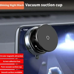 Wild u0026 Free Gear Autozubehör|Automobilindustrie-Magnetische Autotelefonhalterung - Rotierendes Vakuumdesign