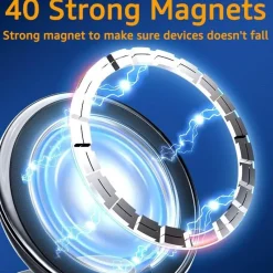 Wild u0026 Free Gear Autozubehör|Automobilindustrie-Magnetische Autotelefonhalterung - Sichere Laufwerkshalterung aus Metall