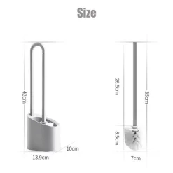 The Blissful Bath Badezimmer-Magnetische Badezimmer-Scheuerbürste – Effizientes Reinigungswerkzeug