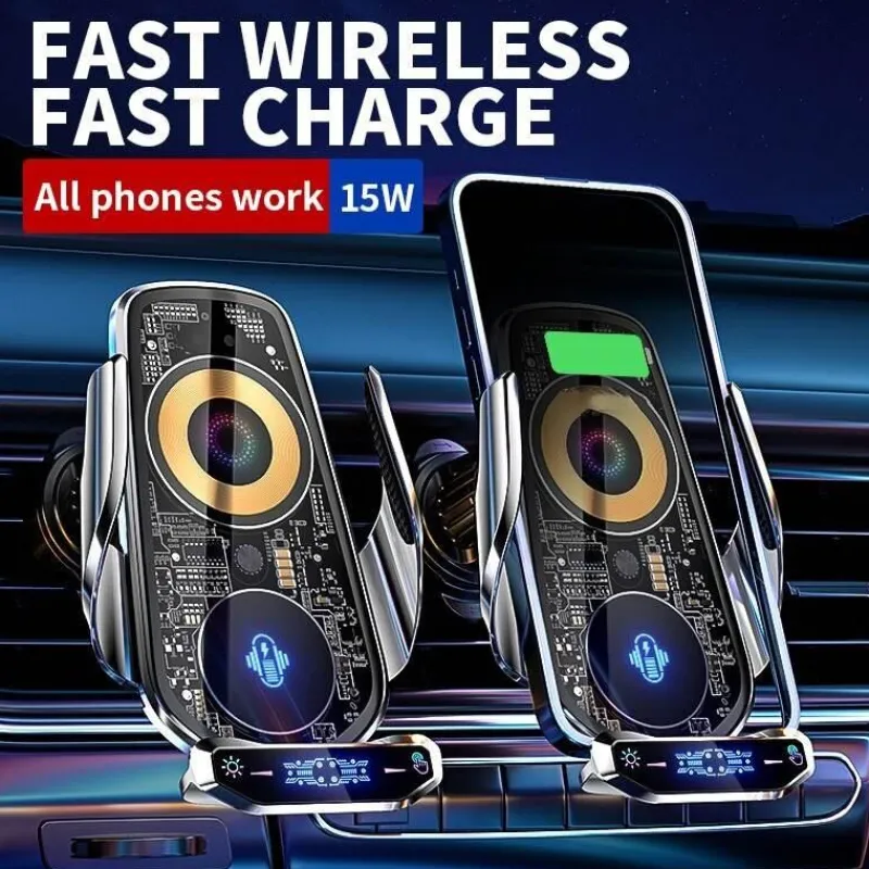 Wild u0026 Free Gear Automobilindustrie|Autozubehör-Magnetische kabellose Autotelefonhalterung - Automatische Ladehalterung